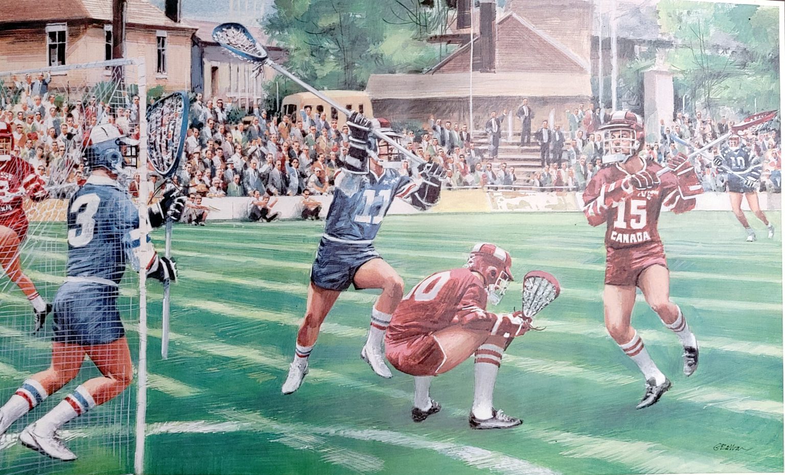 NATIONAL LACROSSE LEAGUE (1991) Crossecheck