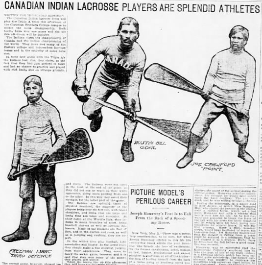 Lacrosse at the 1904 Summer Olympics Correcting the Record Crossecheck
